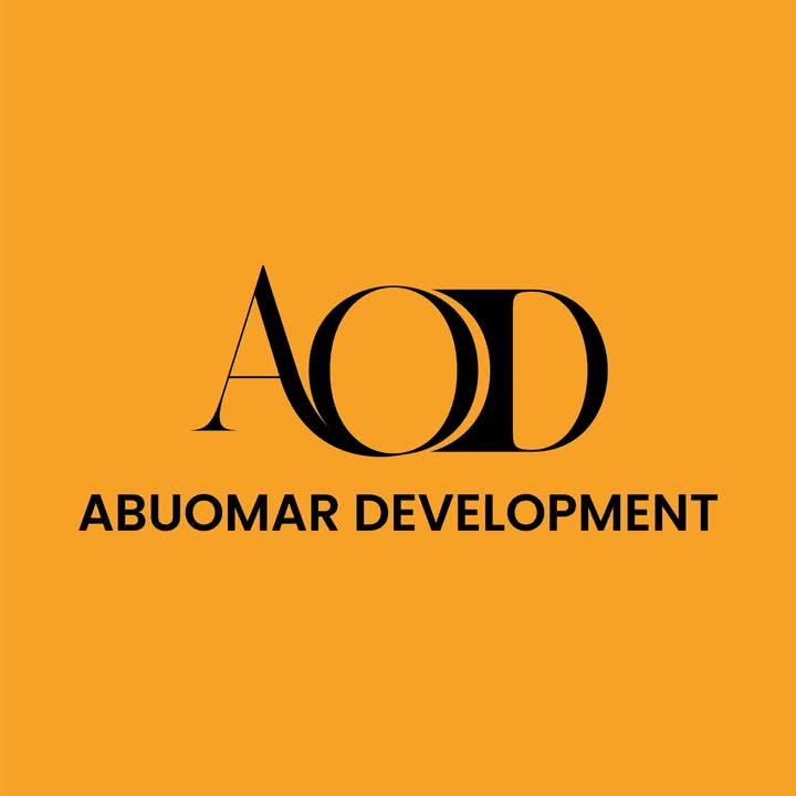 أبو عمر للتطوير العقاري تغير علامتها التجارية إلى AOD ABUOMAR DEVELOPMENT